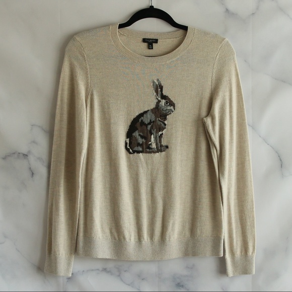 Talbots Cozy Bunny Sweater - Picture 3 of 7